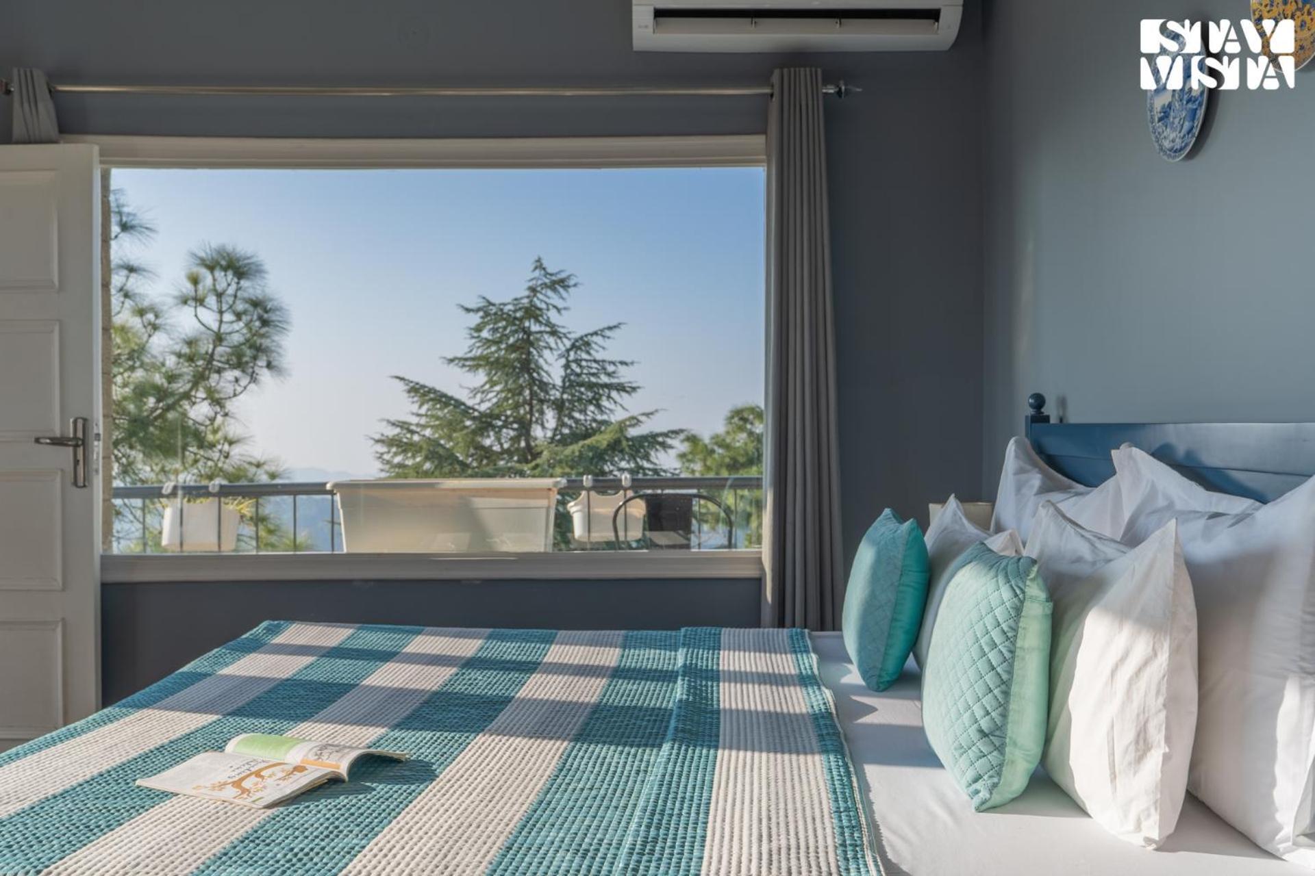Stayvista At Serene With Outdoor Bonfire Barog Ngoại thất bức ảnh