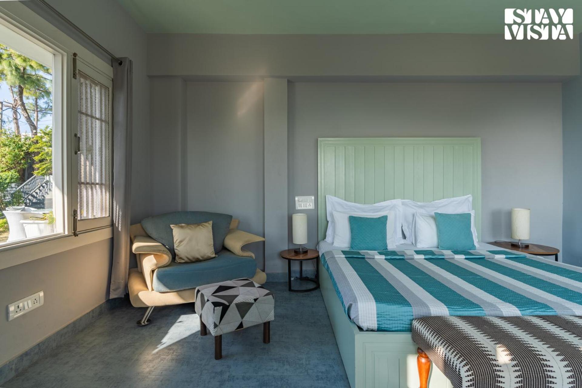 Stayvista At Serene With Outdoor Bonfire Barog Ngoại thất bức ảnh