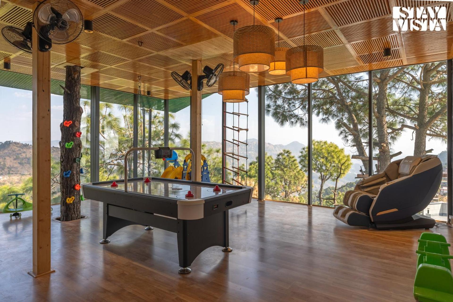 Stayvista At Serene With Outdoor Bonfire Barog Ngoại thất bức ảnh